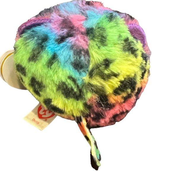 TY Beanie Baby Dotty Finley Bloom Retired Boos Rainbow Leopard Fox Bunny Plush - Picture 12 of 14